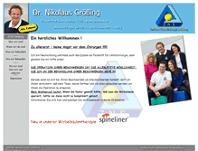 Tablet Screenshot of neurochirurgie-salzburg.at